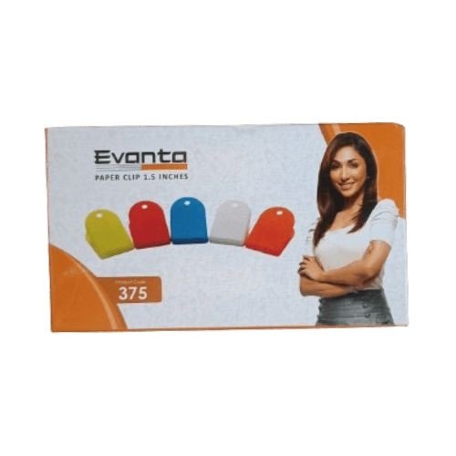 1.5 Inch Evanta Plastic Paper Clip