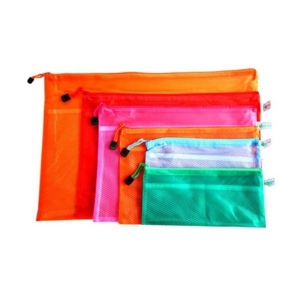 SATIN ZIPPER POUCH