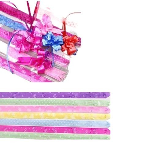 45 CM Printed Flower Gift Packing Bow (Pack Of 10)