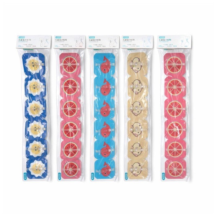 Adhesive Hook - 6 pcs Line