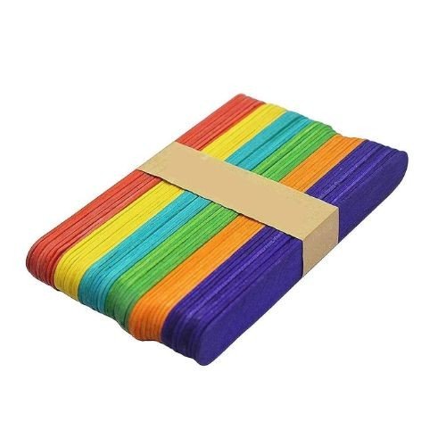 Big - Wooden Ice Cream Stick (Colour) China