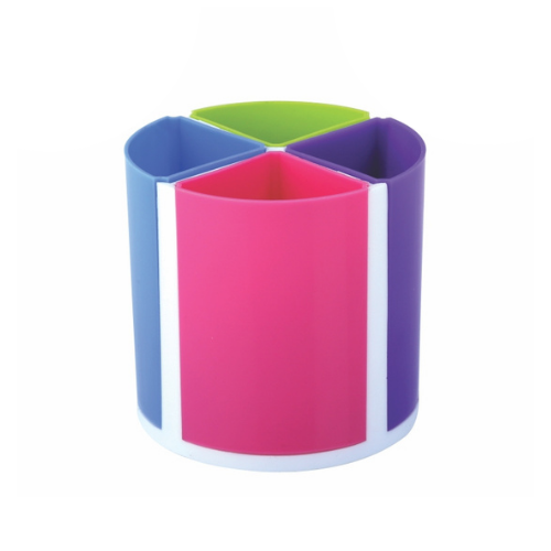 Khyati Plastic Rainbow Pen Stand S604