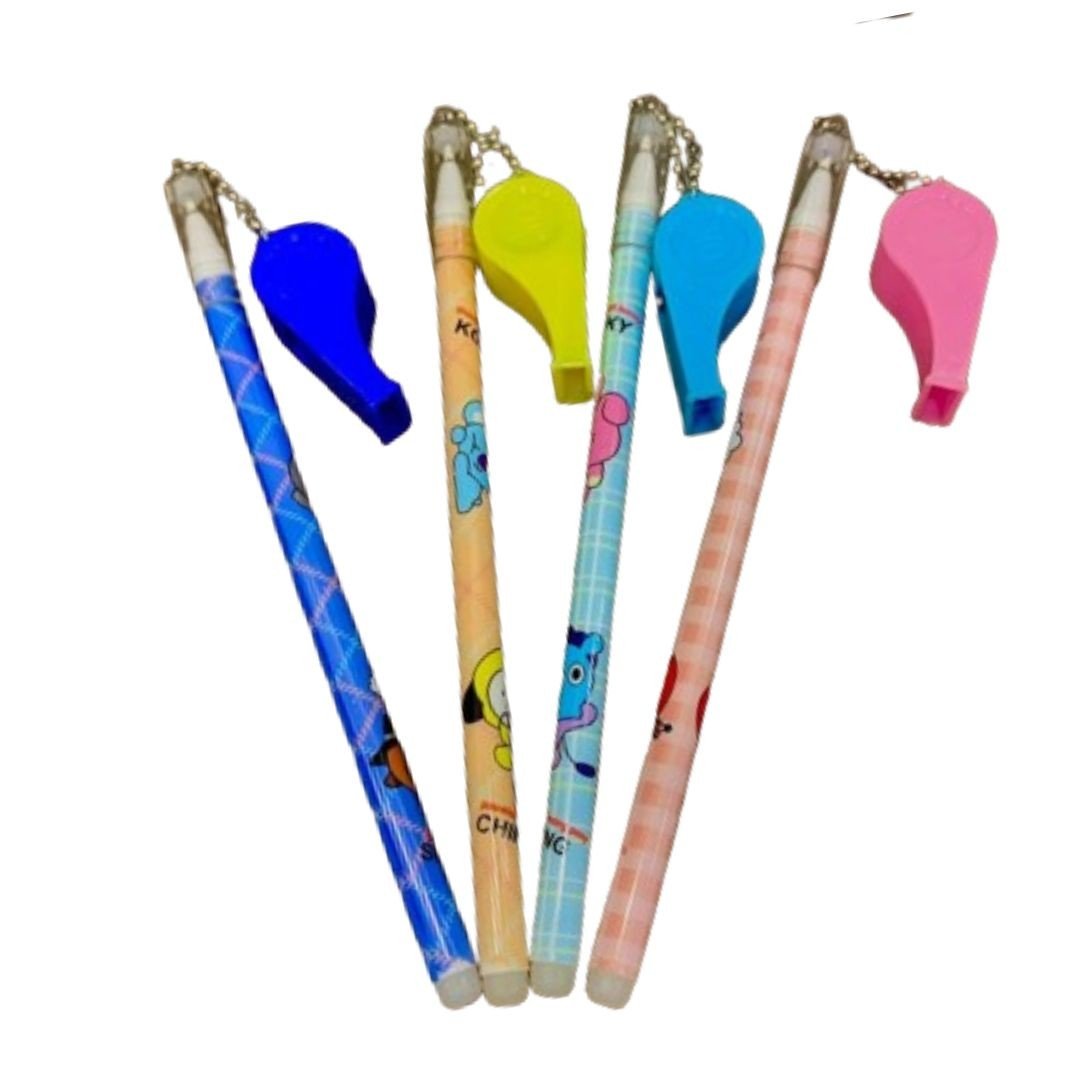 Fancy Pen With Hanging Whistle