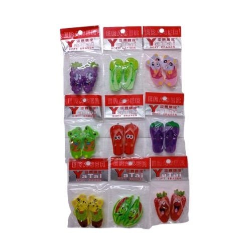 2 Pcs Slipper Eraser