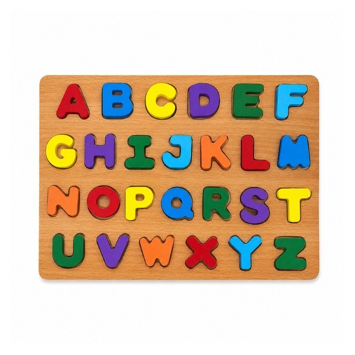 Wooden Learning Board - ABCD (Big) 22.5 x 29