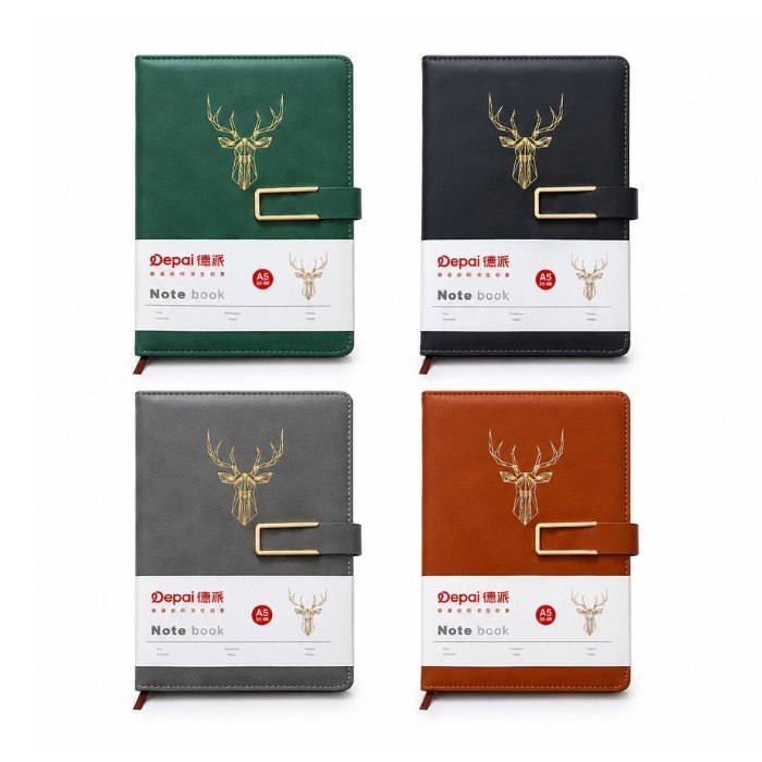 Depai Diary A5 (25-88) 100 Sheets/80 gsm - Leather Magnet
