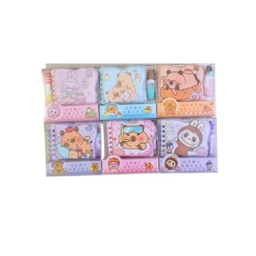 PU Soft Diary With Highlighter