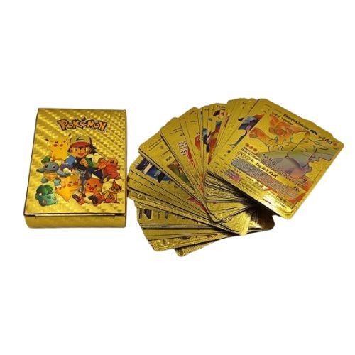 Pokemon 55 Cards Set (Golden)