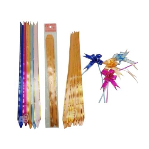 18 CM  Golden Border Gift Packing Bow (Pack Of 10)