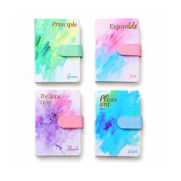 Depai Diary A6 (7000-17) 100 Sheets/80 gsm - Magnet Hard Bound