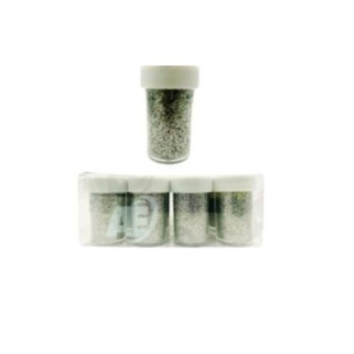 Glitter Powder Jar (Silver)