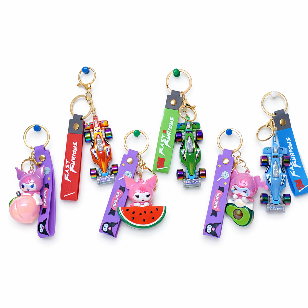 Metallic Silicon Keychain - 1