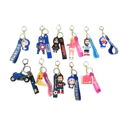 3D Premium Quality PVC keychain (Extra Large) With Belt - Set B