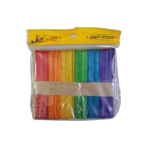 Small - Wooden Ice Cream Stick (Colour) China