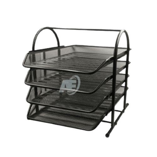 Metal Paper Rack (4 Tray)