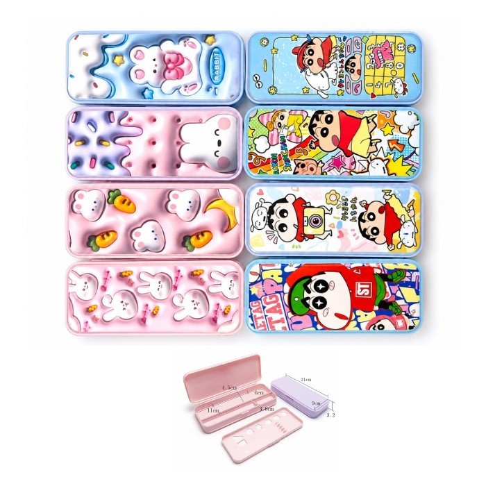 Plastic Pencil Box (Elite) - 2