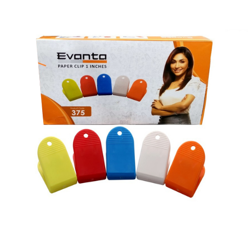 2 Inch Evanta Plastic Paper Clip