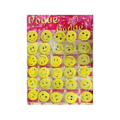Accura Smiley Badge Chart (Big) 4.5 cm