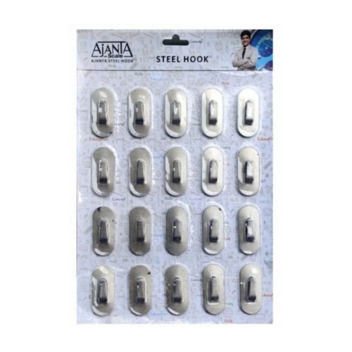 Ajanta Self Adhesive Steel Hook 502