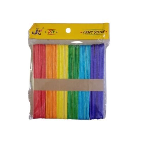 Medium - Wooden Ice Cream Stick (Colour) China