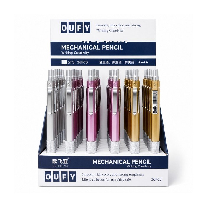 0.7 mm Metal Mechanical Pencil (6871)
