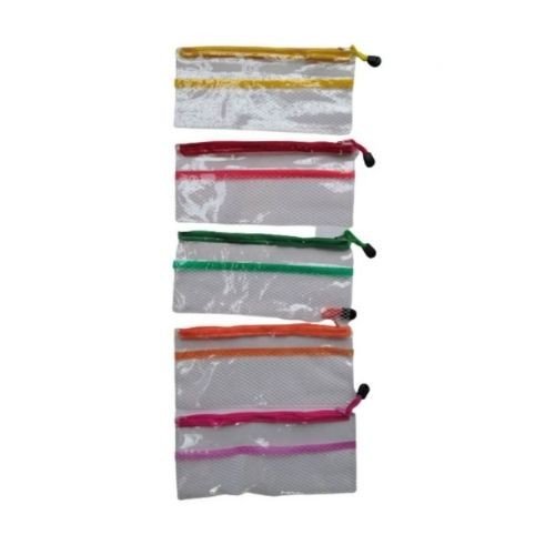 PVC Transparent Zipper Pouch - A6