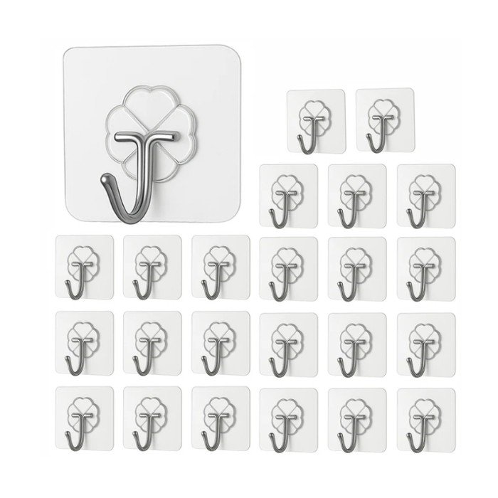 Adhesive Hook - Transparent (Loose)