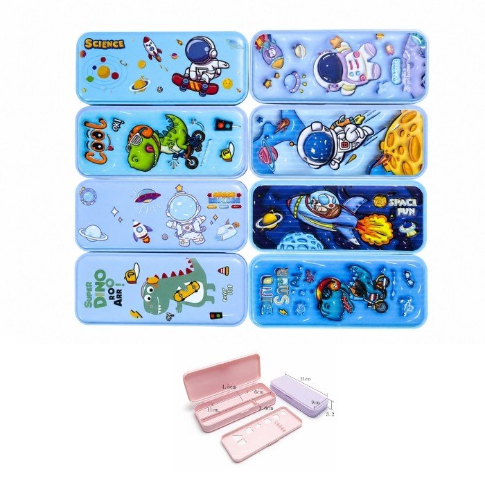Plastic Pencil Box (Elite) - 4