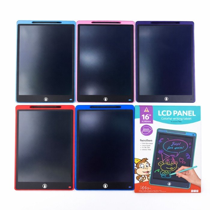 16 Baiban Multicolor LCD Writing Tablet