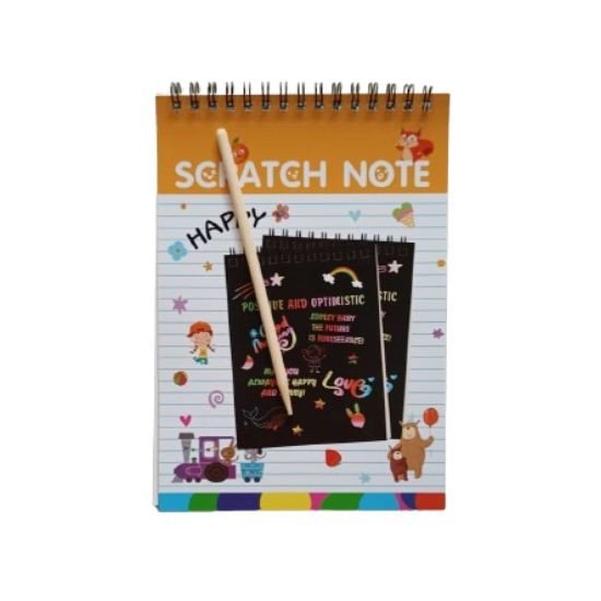 Scratch Book (Medium) 14 cm x 20 cm