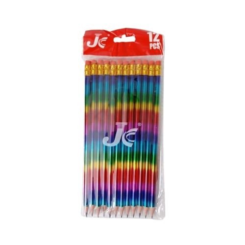 Rainbow Shining Pencil (Pack Of 12)