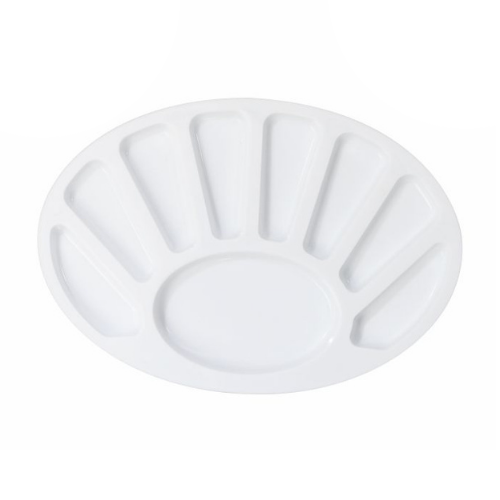 Khyati Colour Plate Oval Small A031