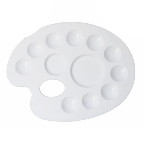 Khyati Colour Plate Oval Big A032