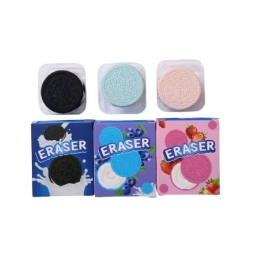 Cream Biscuit Eraser