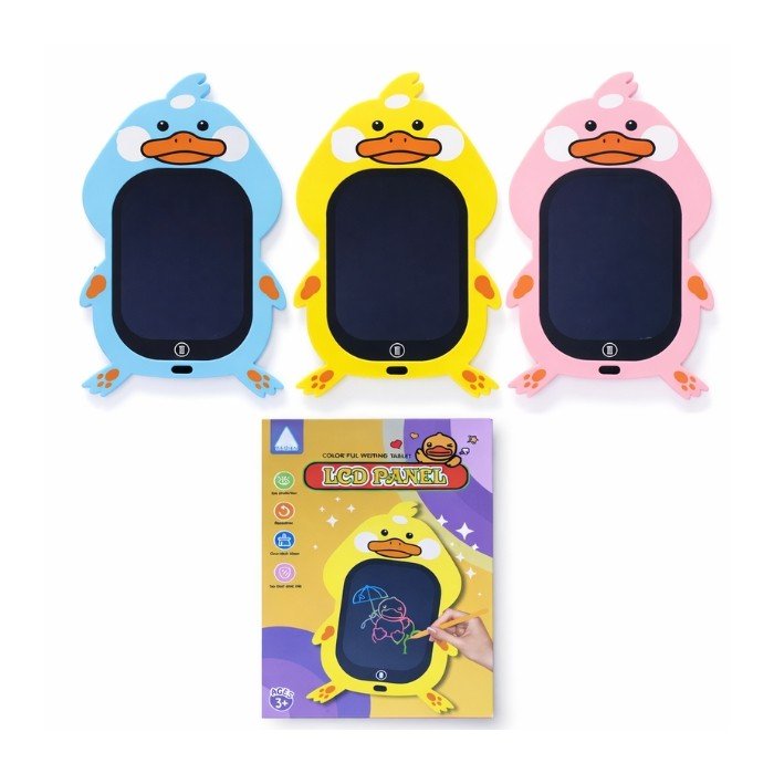 Duck Shape - Baiban Multicolor LCD Writing Tablet