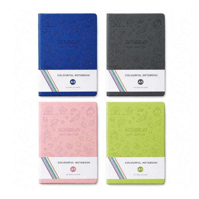 Depai Diary A5 (25-10) 96 Sheets/80 gsm - Leather Hard Bound