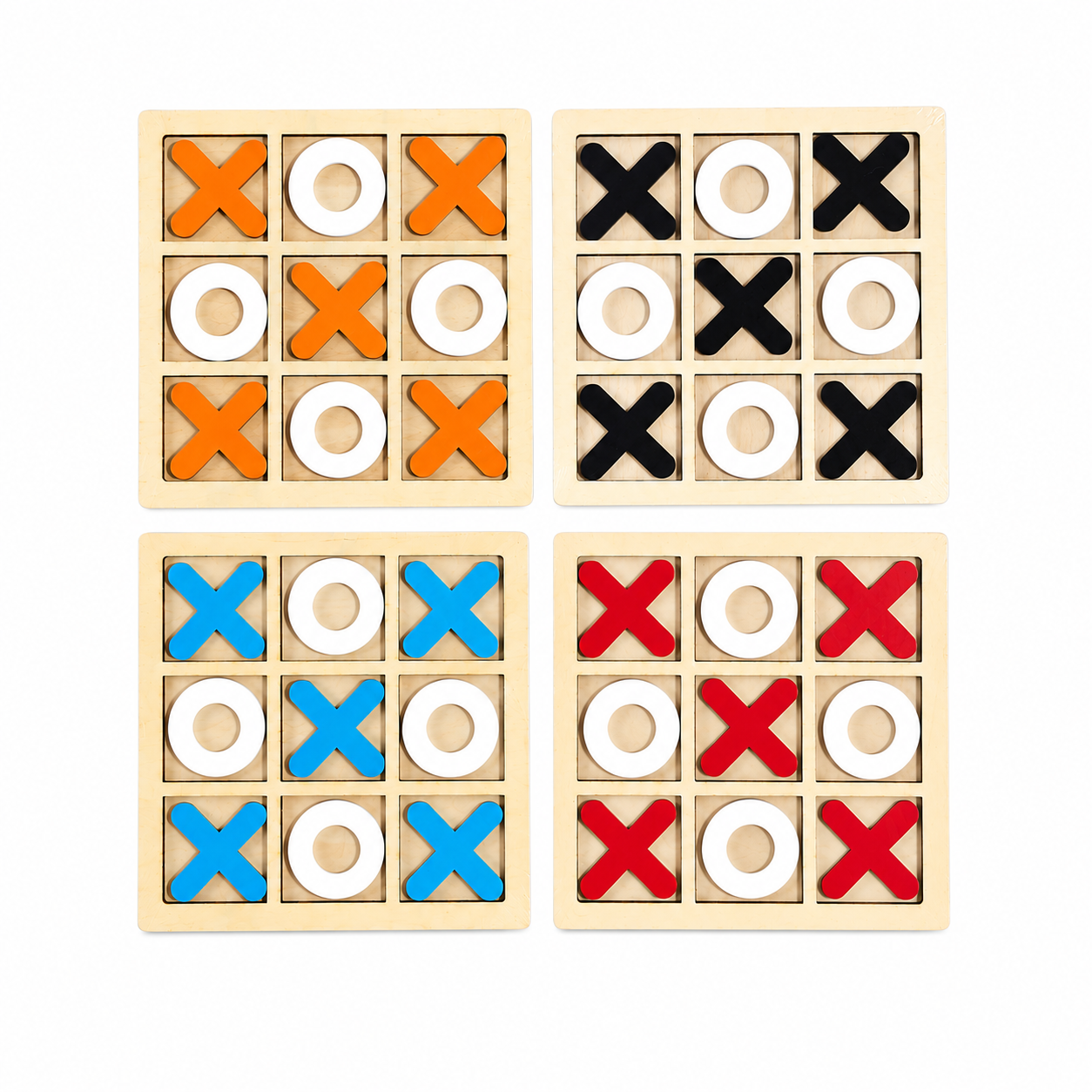Wooden Board Game (Tic Tac Toe) 18 x 18