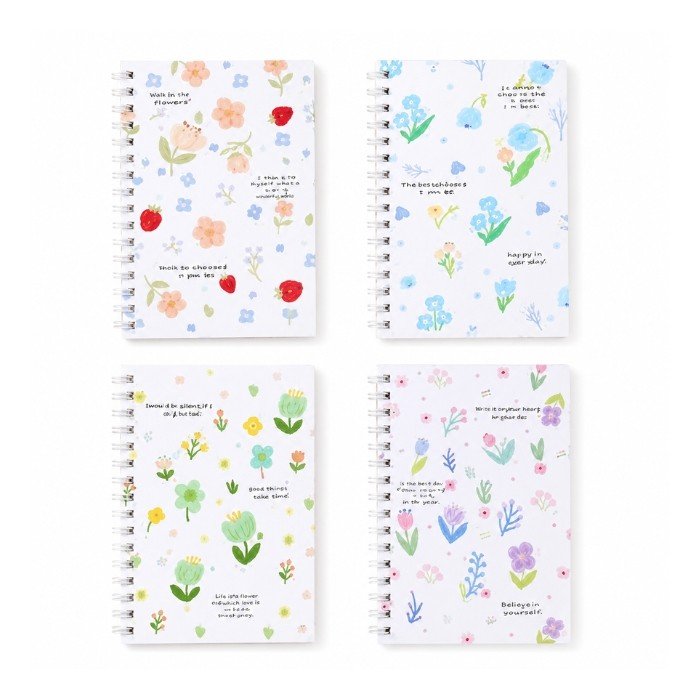 Depai Diary A5 (5003/4) 60 Sheets/80 gsm - Spiral Hard Bound