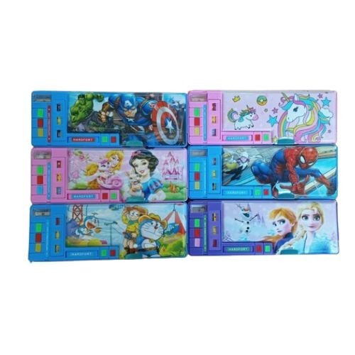 Magnet Pencil Box (LP-7) Calendar + Thermometer