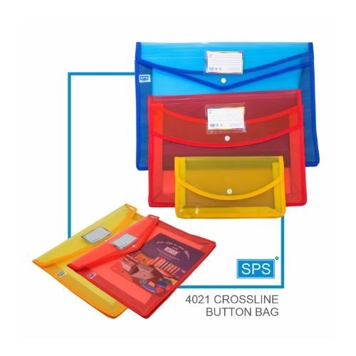 SPS FS Cloth Button Bag (Transparent) 4021