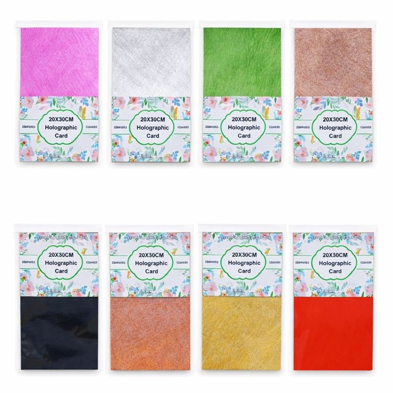 250 gsm A4 Holographic Card - 4 (Pack Of 10)